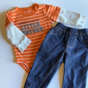 Boys Little brother outfit
